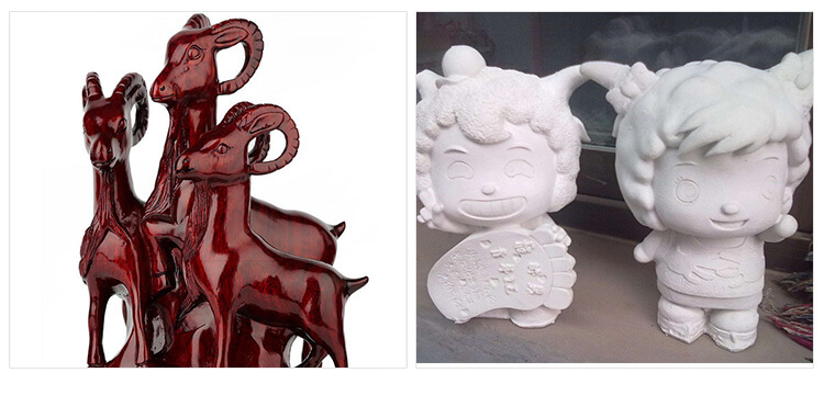 Roteador de 5 eixos em movimento de p&oacute;rtico