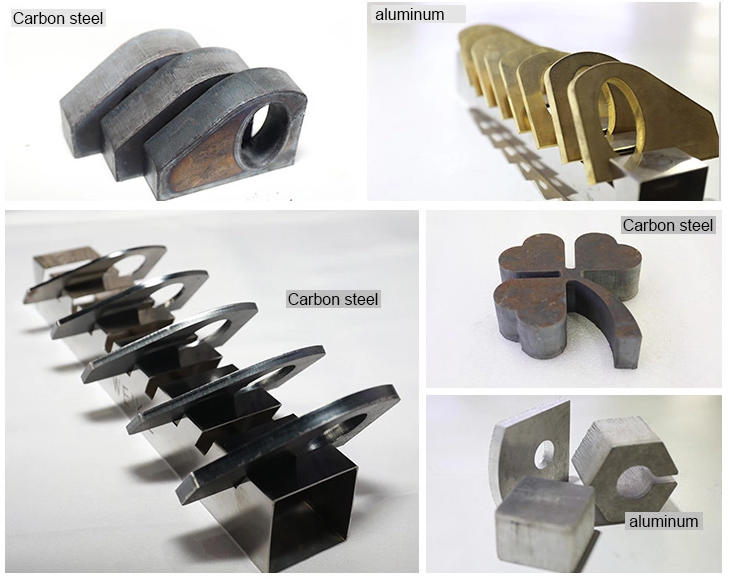 Amostras de processamento de m&aacute;quinas de corte de plasma