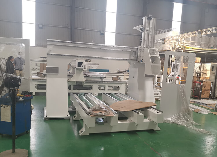 Tabela Moving 5 Eixo CNC Router
