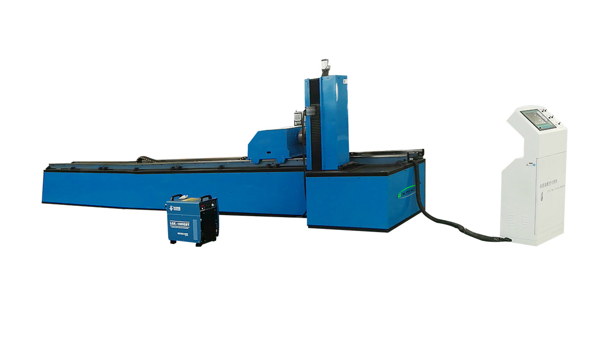 Máquina de corte da tubulação da máquina de corte do tubo de plasma CNC