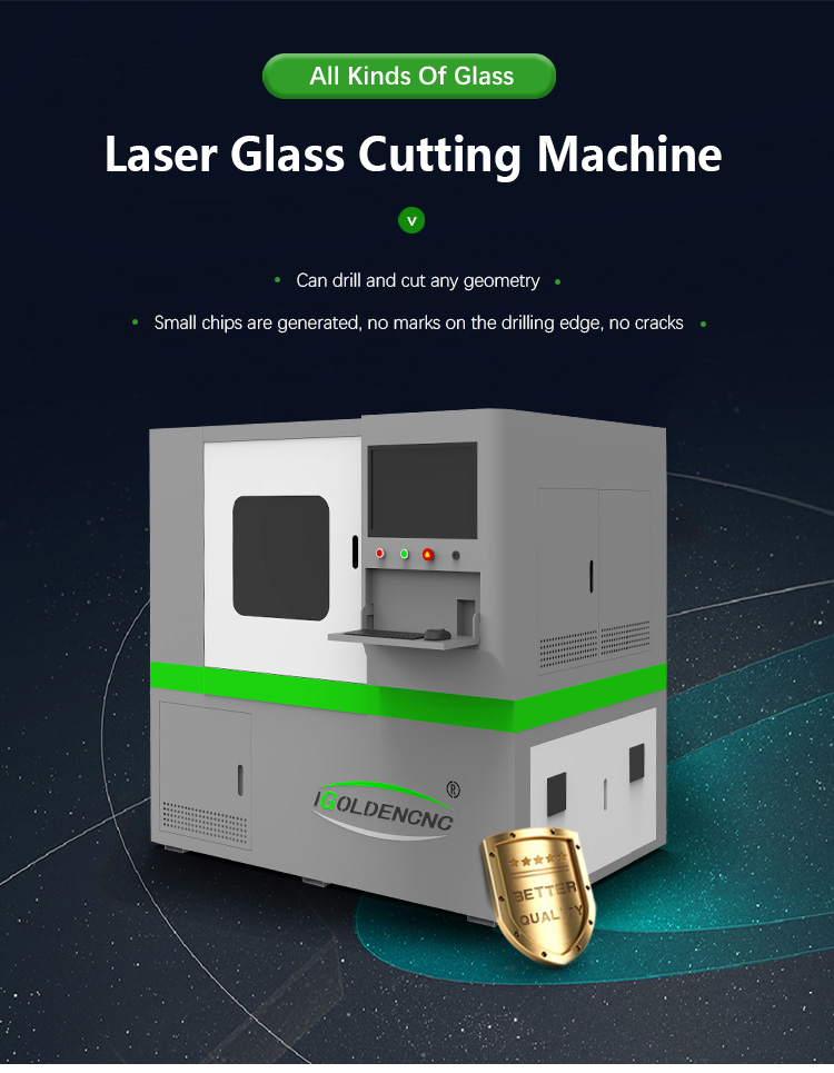 M&aacute;quina de corte de vidro a laser