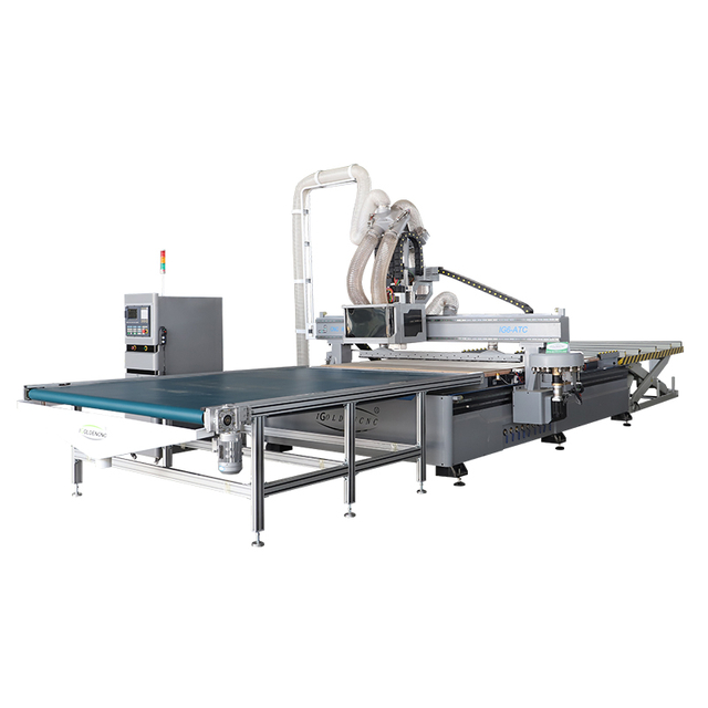 Máquina CNC para fabricação de armários 2128 com carregamento e descarregamento automáticos