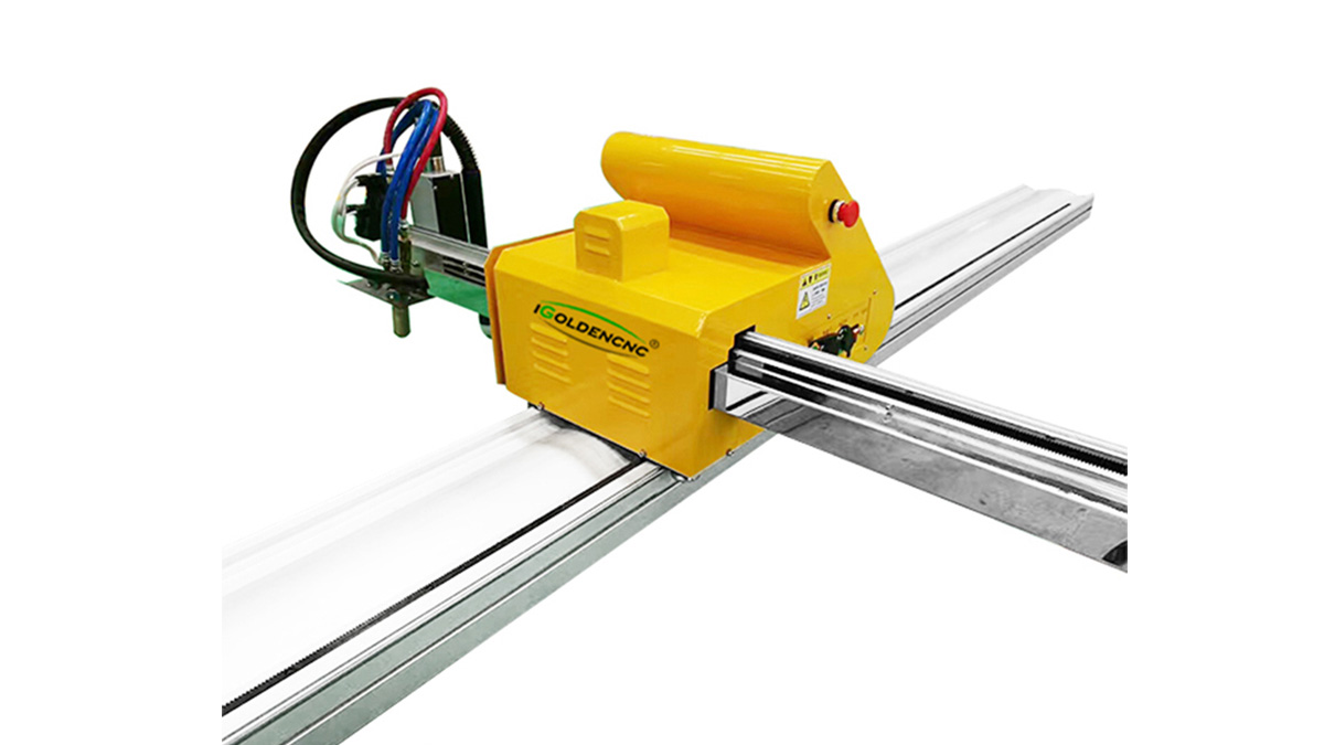 Cortador de plasma CNC.