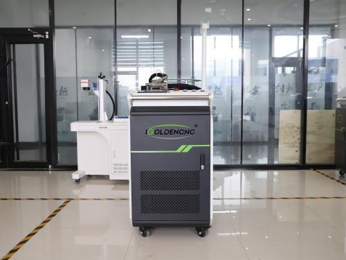 m&aacute;quina de limpeza a laser.