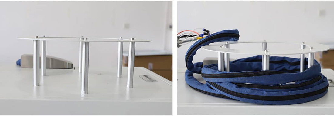 &Aacute;rea de enrolamento, mais arrumada