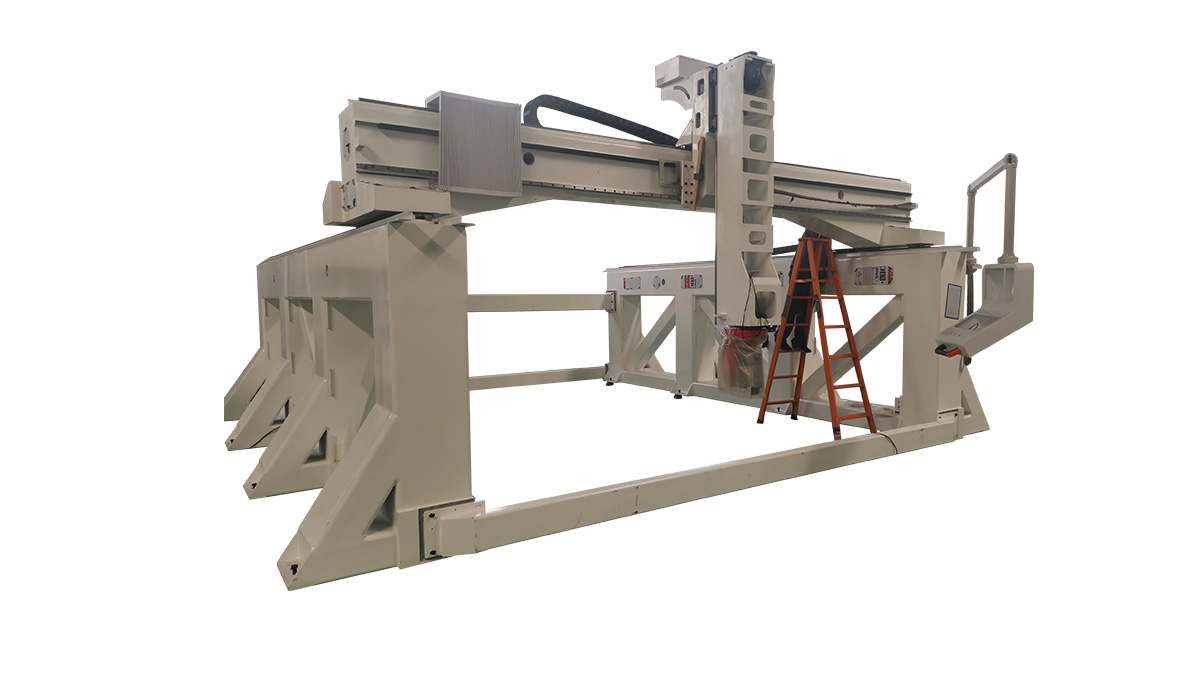 5 roteador CNC de 5 eixos