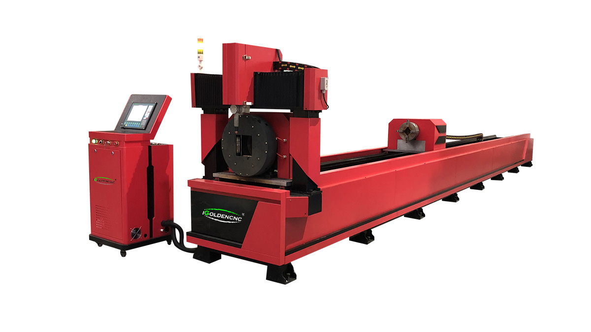 M&aacute;quina de corte de tubos de plasma CNC