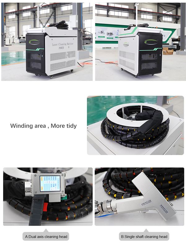 Limpeza a laser de alta pot&ecirc;ncia para remo&ccedil;&atilde;o de ferrugem 