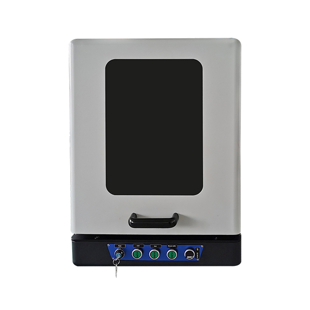 Pequena máquina de marcação a laser fechada