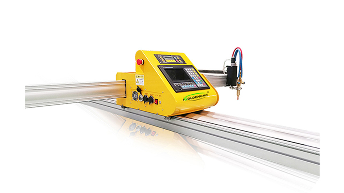 Cortador de plasma CNC.