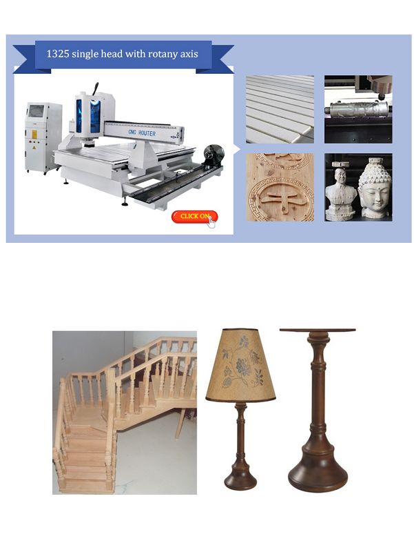 M&aacute;quina de gravura de escultura em madeira