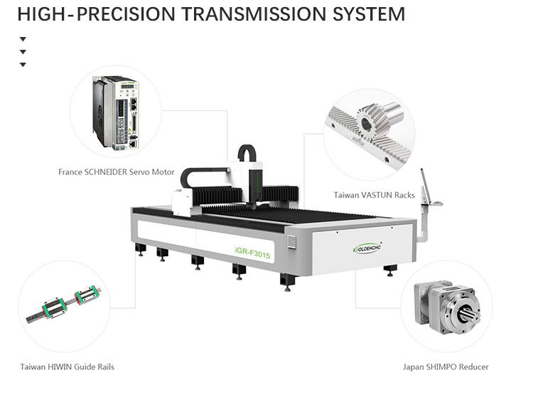 m&aacute;quinas de corte a laser de fibra de metal 
