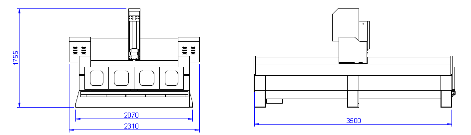 M&aacute;quina de gravura de grava&ccedil;&atilde;o de pedra para venda