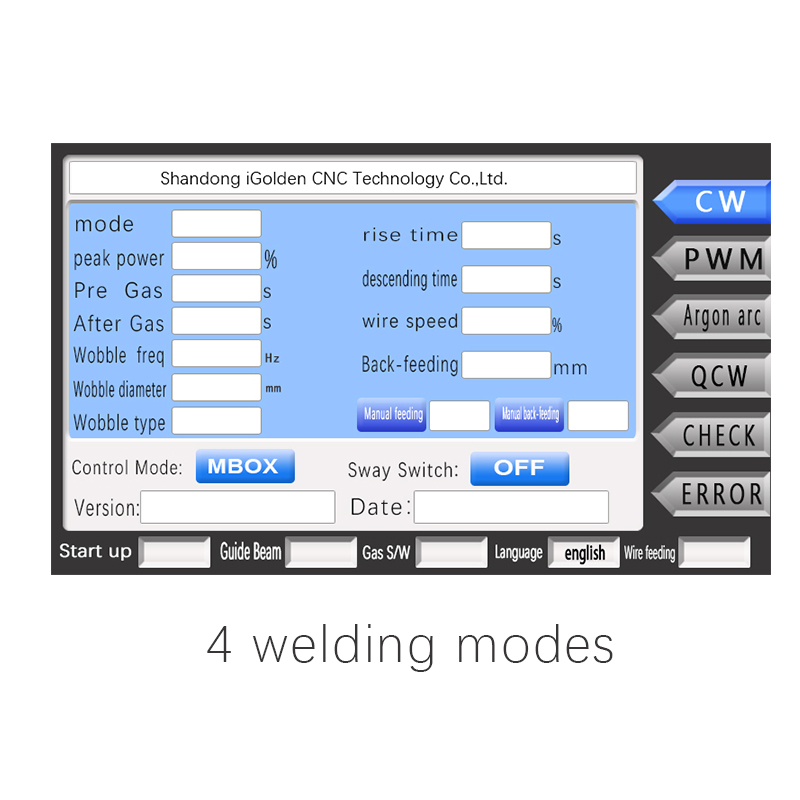 M&aacute;quina de soldagem a laser 