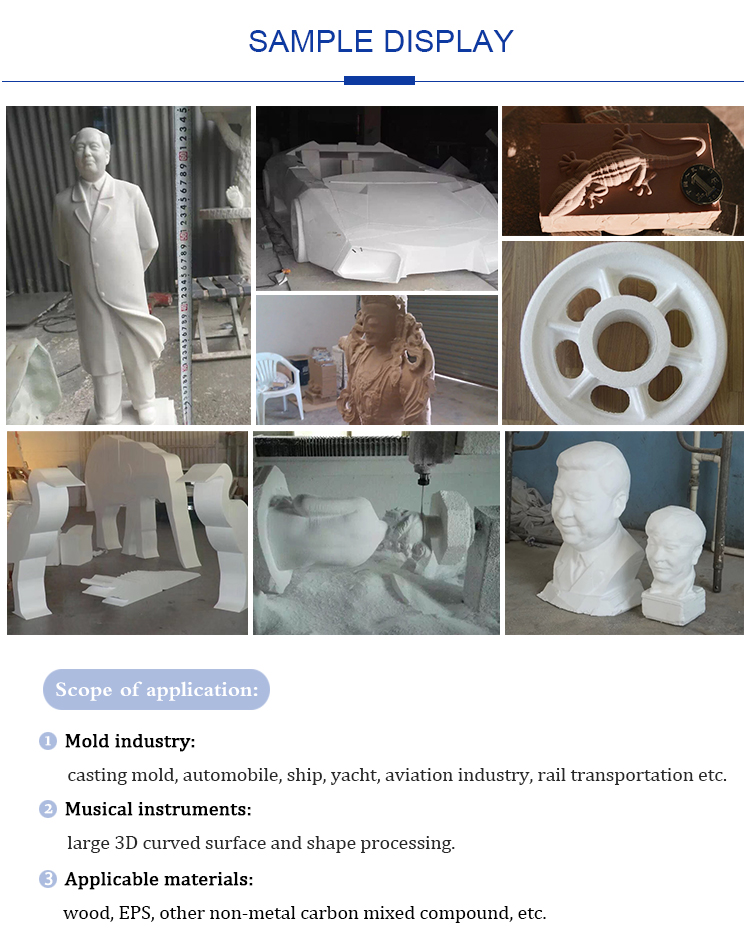 m&aacute;quina de escultura de espuma CNC