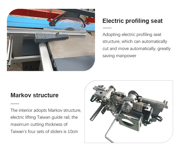 m&aacute;quina de serra de painel deslizante 